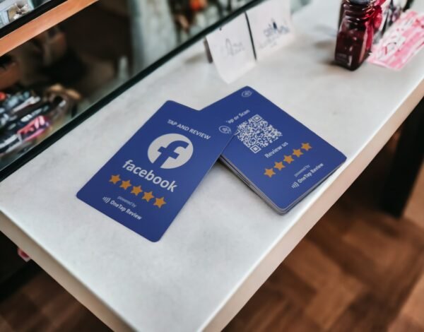 facebook customer review cards